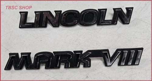 Trunk Emblem Set for Lincoln Mark VIII (1993–1996)