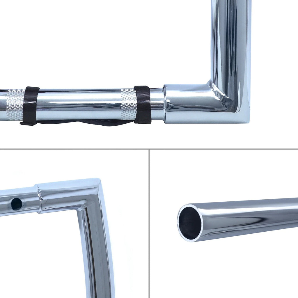 Chrome 16" Prewired Handlebar 1.5" 32mm for Harley Road Glide (2015)