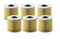 Set of 6 Engine Oil Filters H 1032/1 for Audi A8 Quattro (1997–1999)