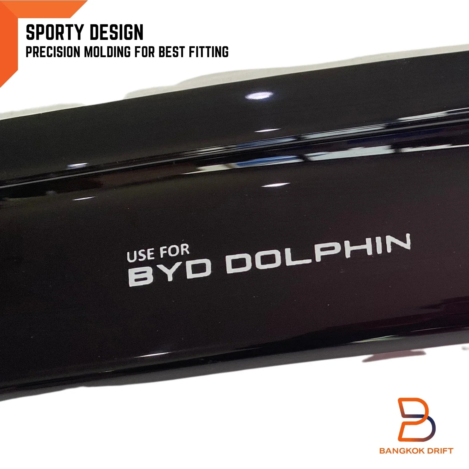 Black Weather Shield Window Visor Rain Guard for BYD Dolphin (2022-2024)