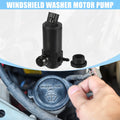 Windshield Washer Motor Pump for Kia Cadenza (2014–2019) 98510-C1000 Black
