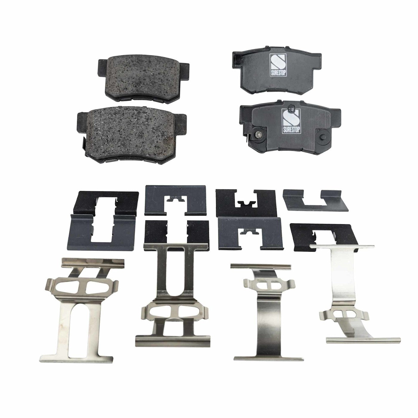 Set of 4 Ceramic Brake Pads for Honda CR-Z (2011–2015)