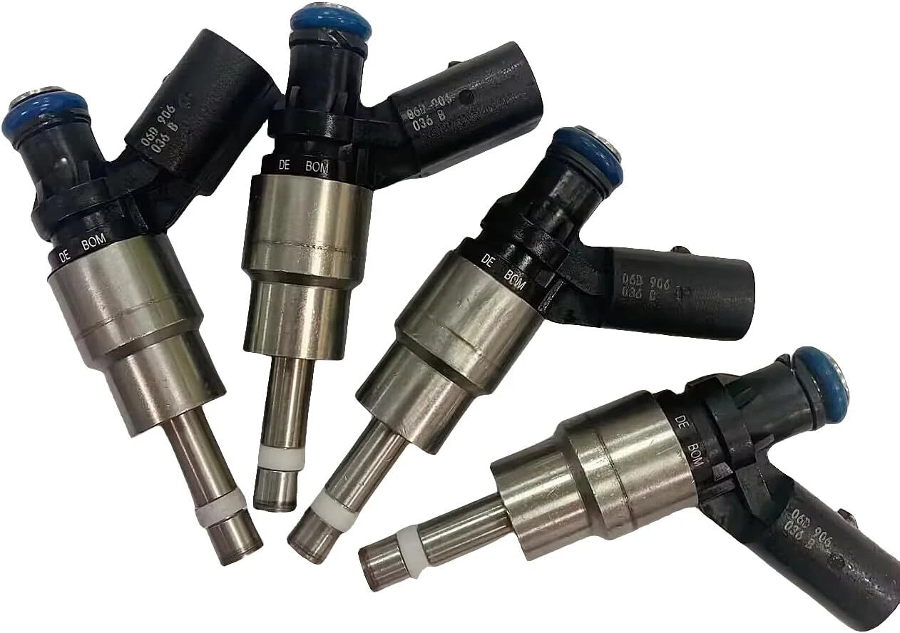 Set of 4 Fuel Injectors 06D906036B 0261500011 for Audi A4 8E 2.0 FSI (2002–2004)