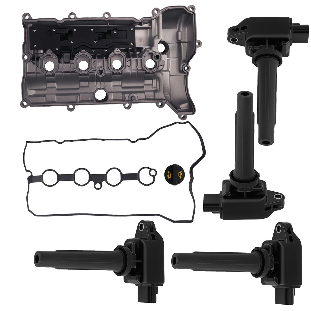 Aluminum Valve Cover Ignition Coils for Mazda 3 2.0L 2.5L (2012–2018) UF656