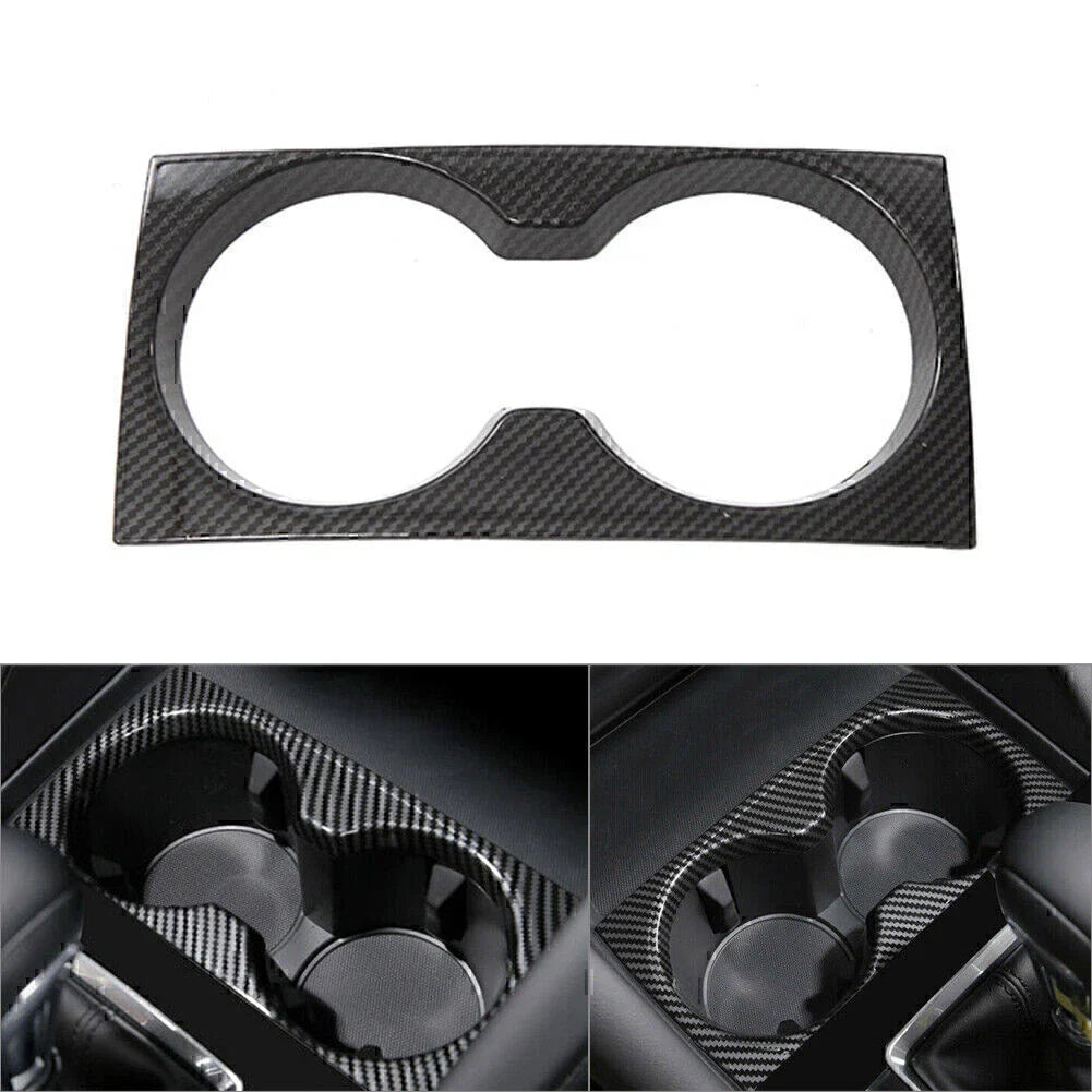 Carbon Fiber Cup Cover Trim for Mazda 3 Axela (2020-2021)