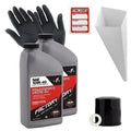 2Qt Oil Change Kit for Kawasaki KAF400 Mule 600/610 (2005–2010)