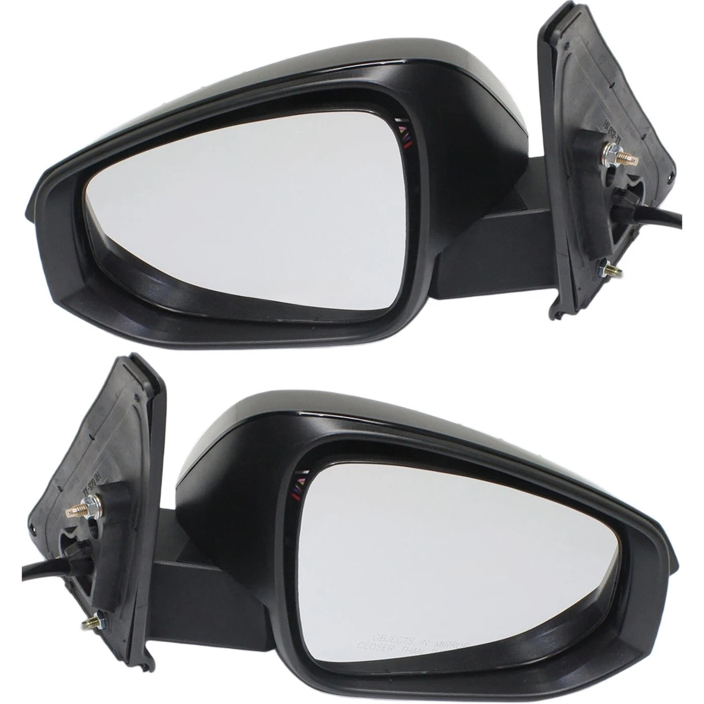 Power Heated Mirrors Set for Toyota 4Runner (2014–2018) with Puddle & Signal Lights