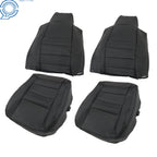 Set of 2 Front Perforated Seat Covers for Ford F250 F350 Lariat (2002–2007)