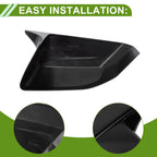 1 Pair Gloss Black Mirror Cover Caps for Chevrolet Colorado (2023–2025)