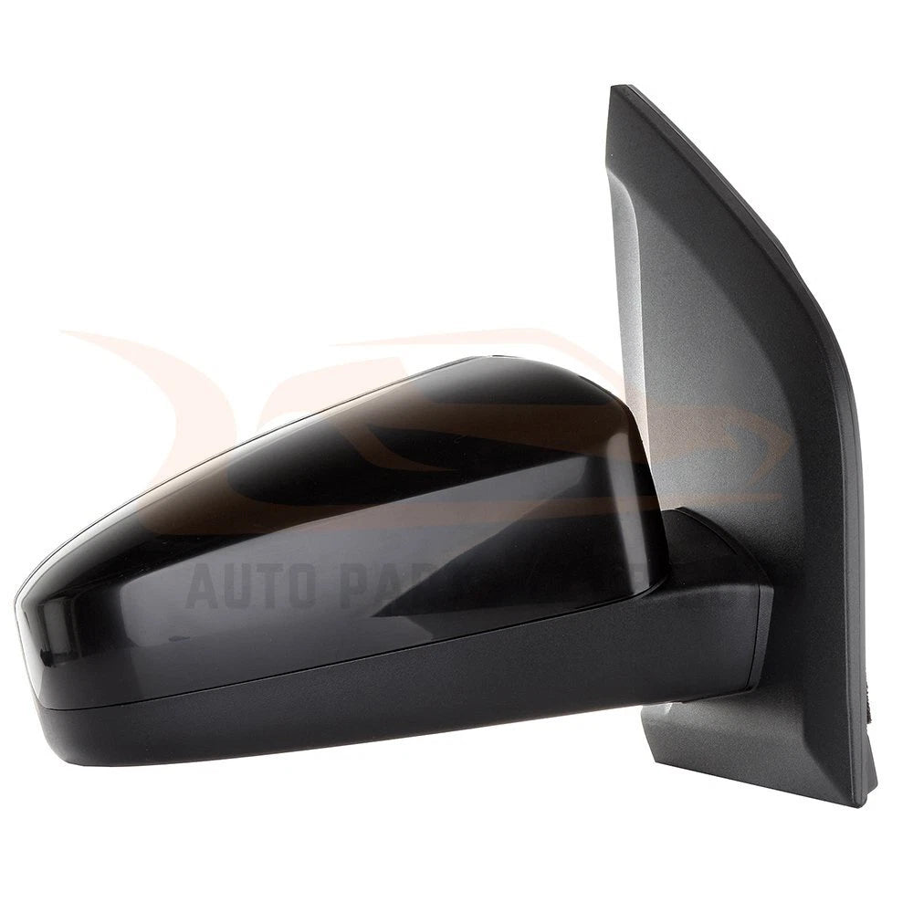 Set of 2 Non-Fold Towing Mirrors for Nissan Sentra (2007–2012) Black