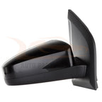 Set of 2 Non-Fold Towing Mirrors for Nissan Sentra (2007–2012) Black