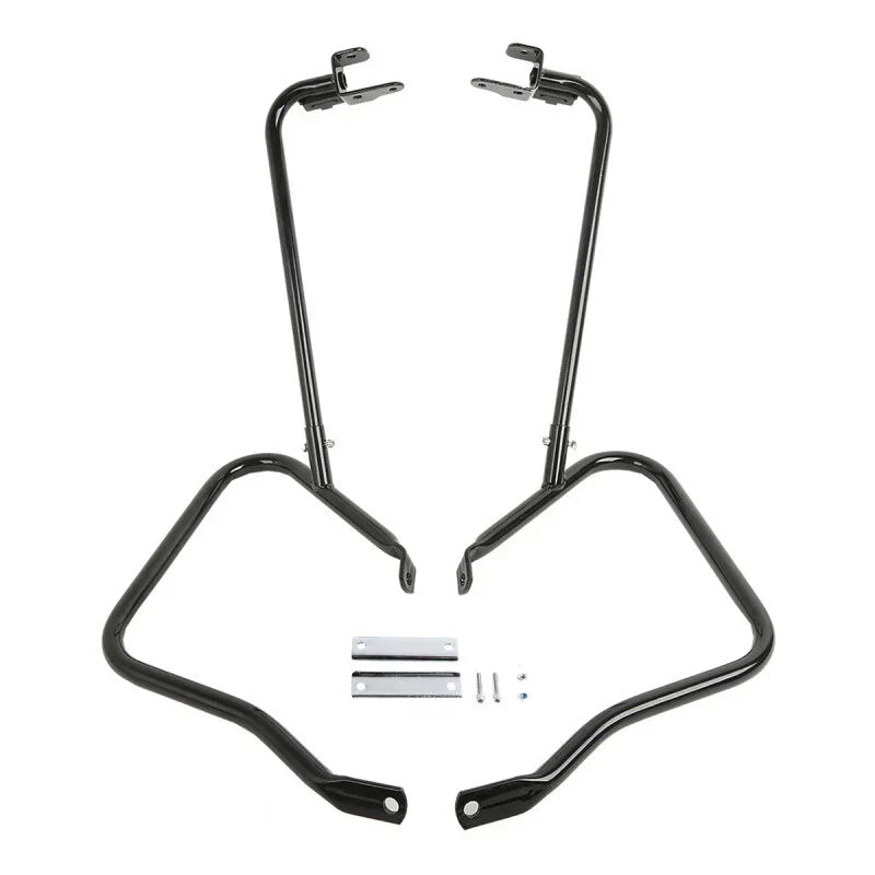 Saddlebag Bracket Crash Bars for Harley Touring FLHR FLHX FLTR (2014-2024)