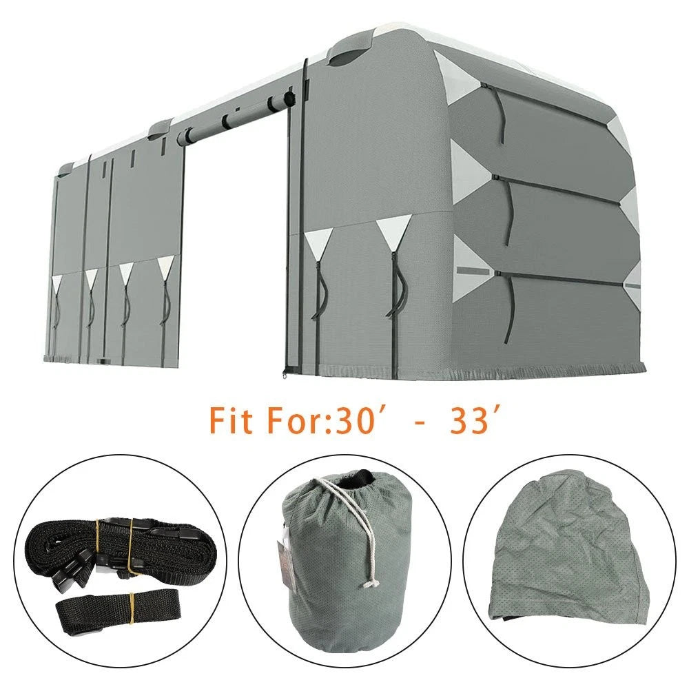 RV Cover for Class A Motorhome (30'-33')