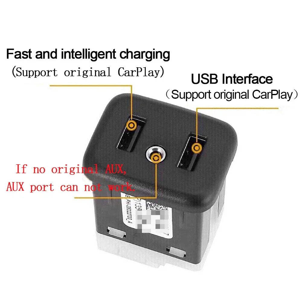 Dual USB Port Interface Module CarPlay for GM Chevrolet