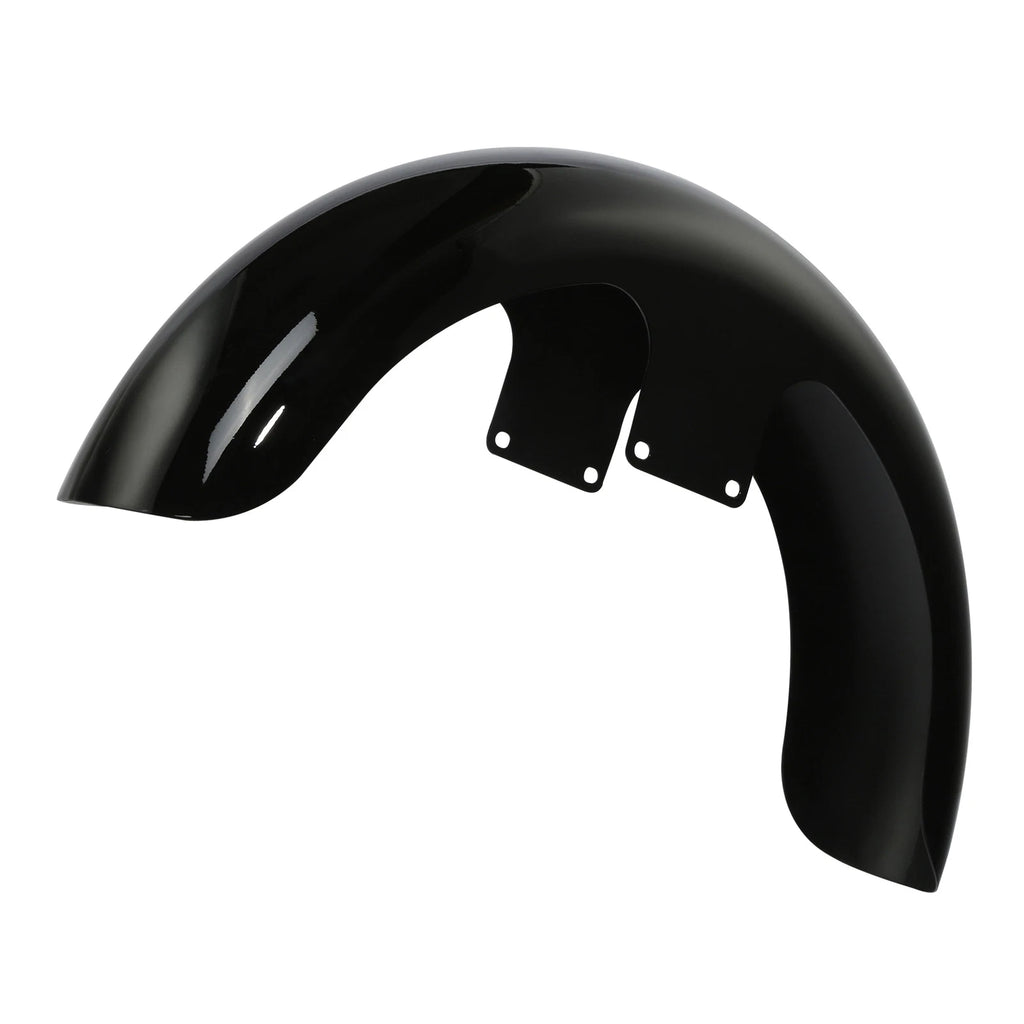 23" Vivid Black Wrap Front Fender for Harley Touring Road King Electra Glide