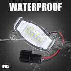 2X LED License Plate Light for Honda Acura 