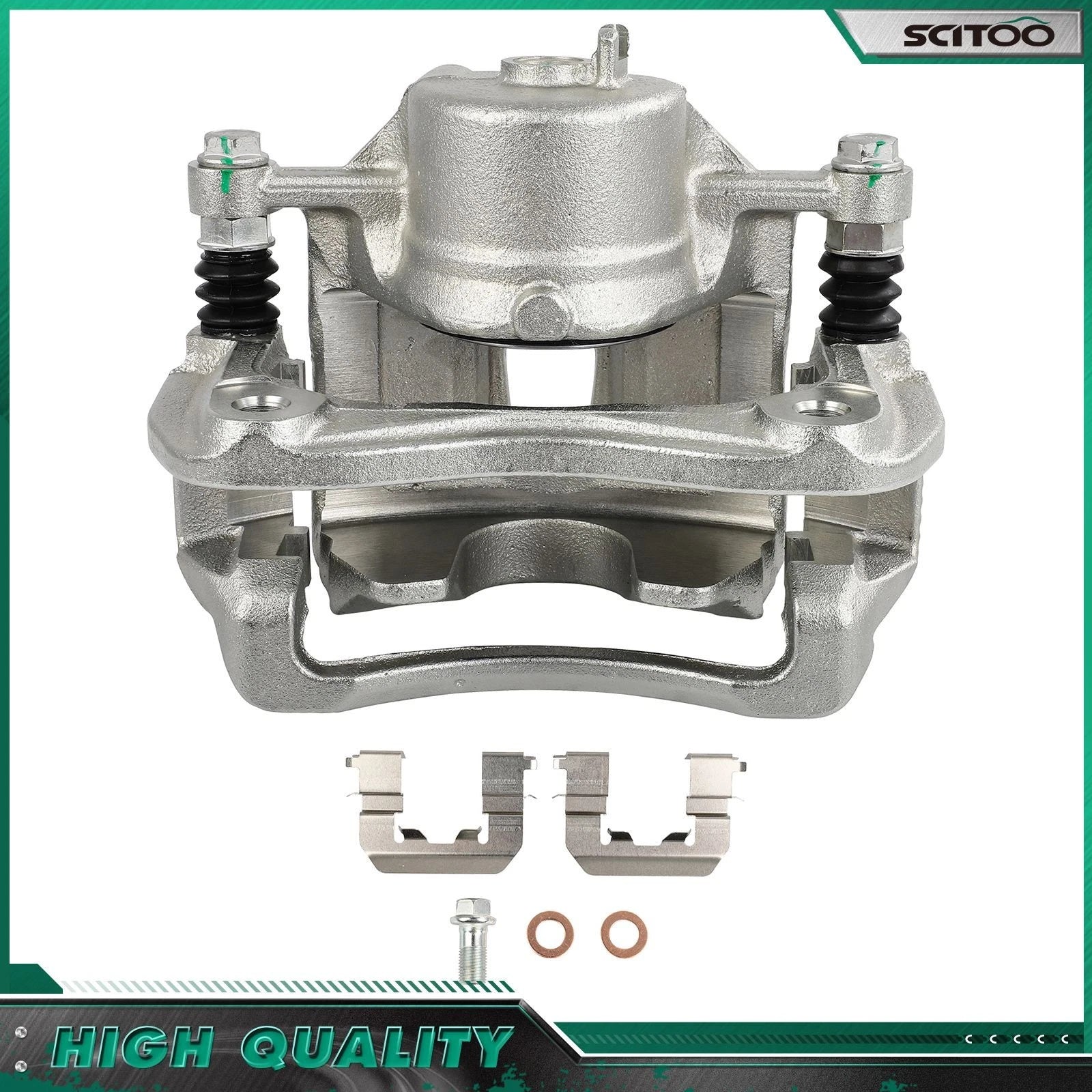 Front Left Brake Caliper for Hyundai Elantra (2011–2016) w/ Bracket