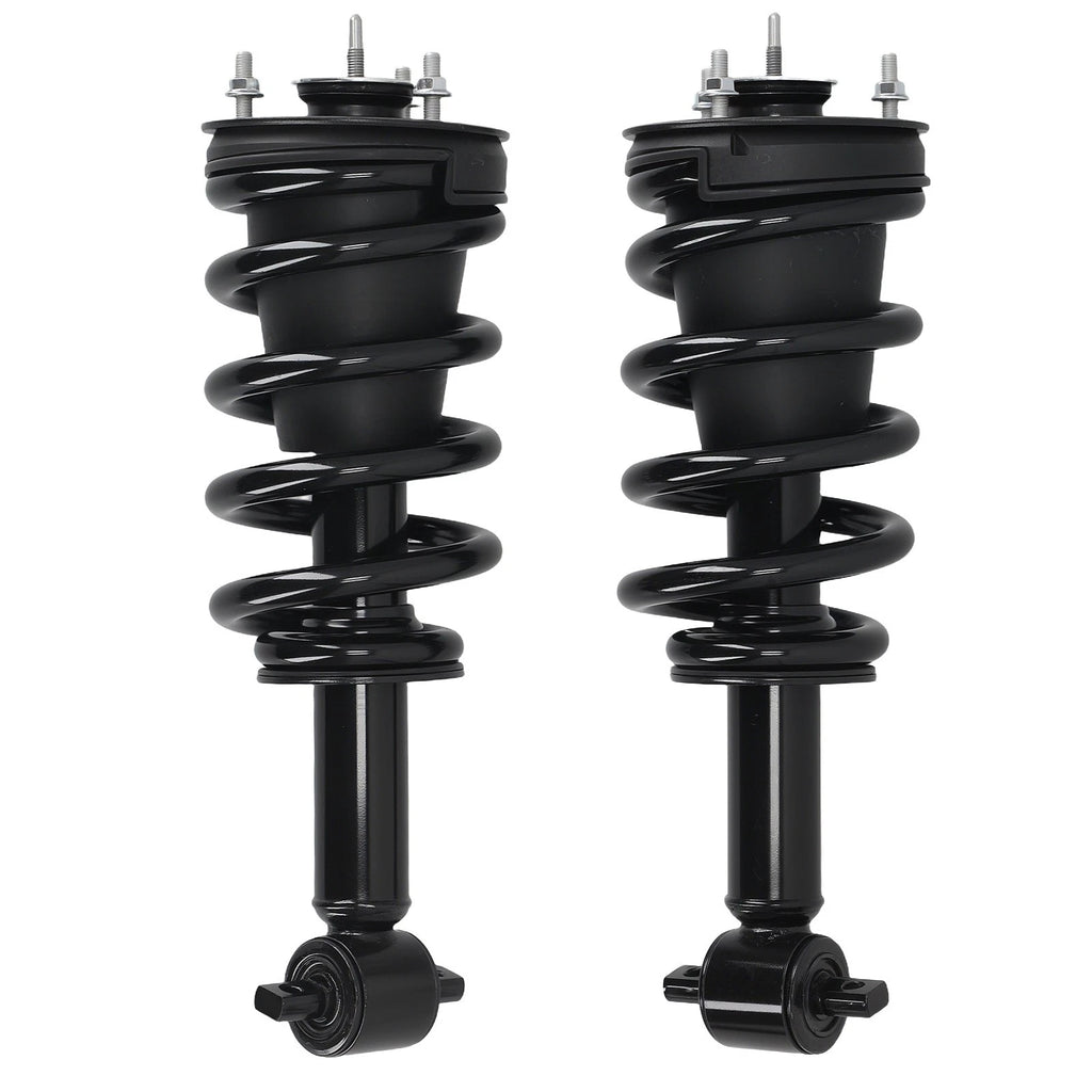 2pcs Front StrutsShocks w/Coil Springs For 2014-2018 Chevy Silverado 1500 RWD
