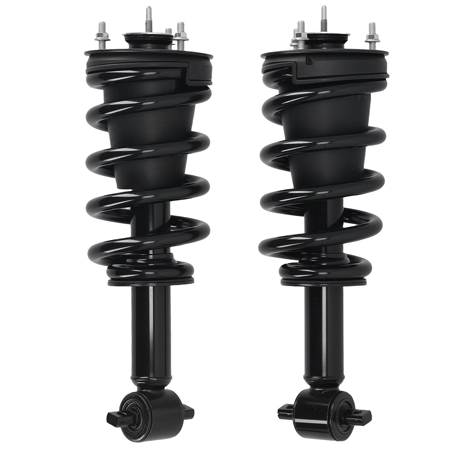 2pcs Front StrutsShocks w/Coil Springs For 2014-2018 Chevy Silverado 1500 RWD