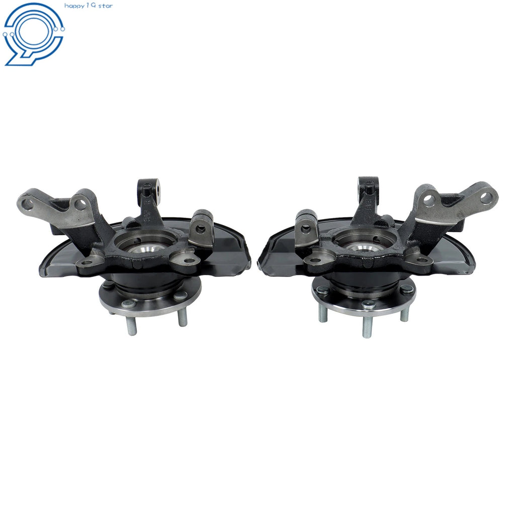 Front Steering Knuckle + Wheel Hub Bearings 698-410 for Jeep Patriot (2007–2017)