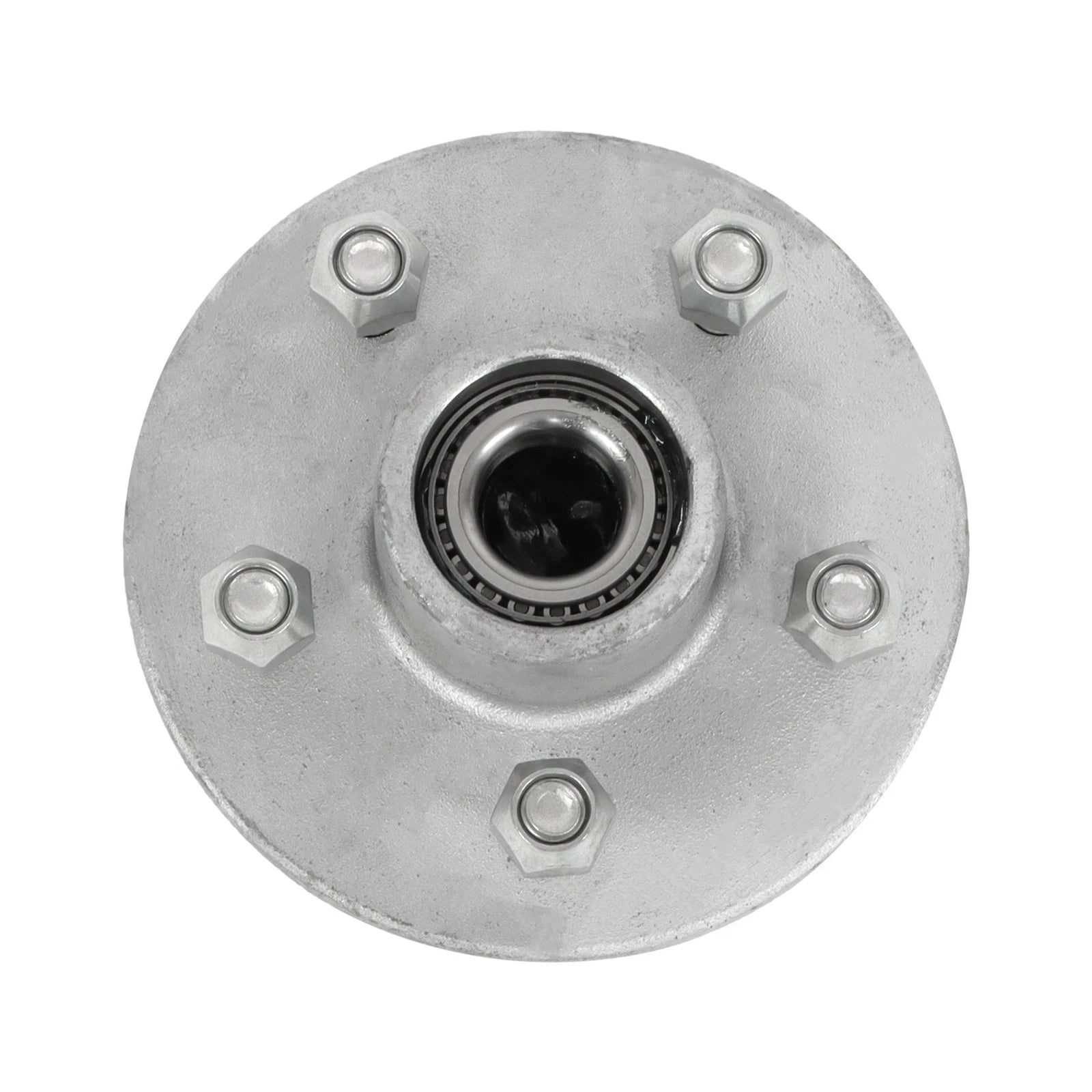 5 Lug Galvanized Pre Greased Trailer Hub for 3500lb Trailer Axle