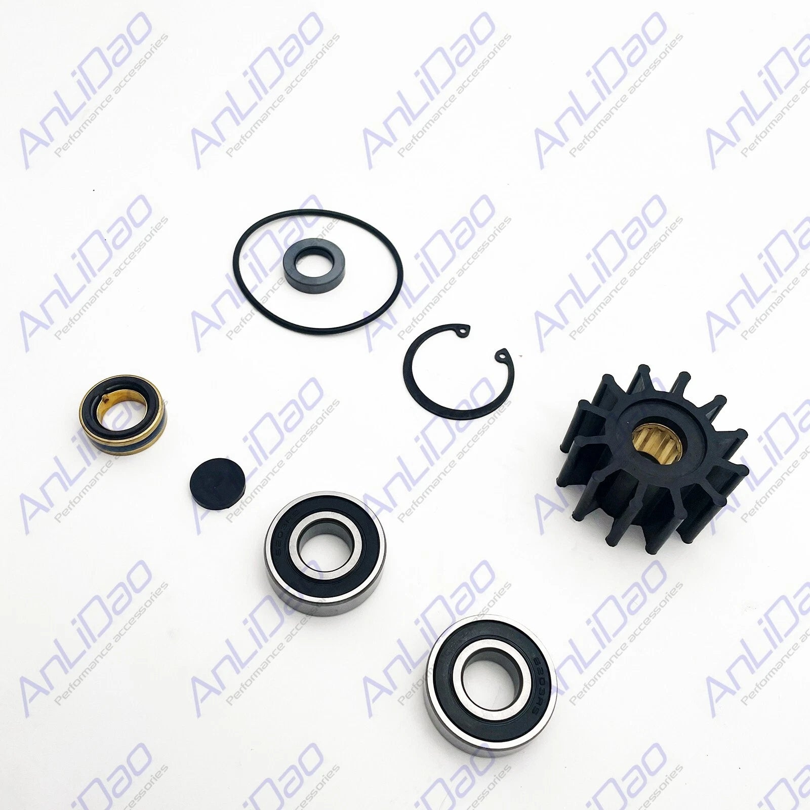 Jabsco Sea Water Pump Repair Kit for Jabsco Pumps (18830-0000, 18840-0010, 18830-0020)