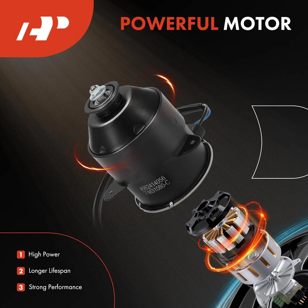 Left Driver Radiator Fan Cooling Motor for Toyota Camry (2007–2011)