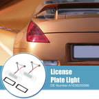 2pcs License Plate Light for Mercedes-Benz ML 320 (1998–2003) No.A1638200066
