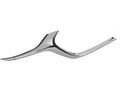 Passenger Side Grille Molding for Mazda 3 Sport (2019–2025) MS436TB