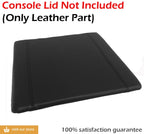 Leather Synthetic Console Armrest Cover for Ford F250 (2011–2016) Black