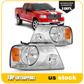 Headlight Assembly Pair for Ford F-150, Lincoln Mark LT (2004–2008)