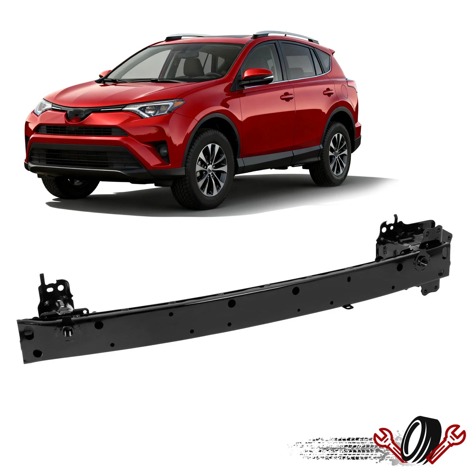 Front Bumper Reinforcement Impact Bar for Toyota RAV4 (2014–2018)