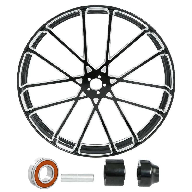 23" Front Wheel Rim & Single Disc Hub for Harley Electra Glide (2008–Present)