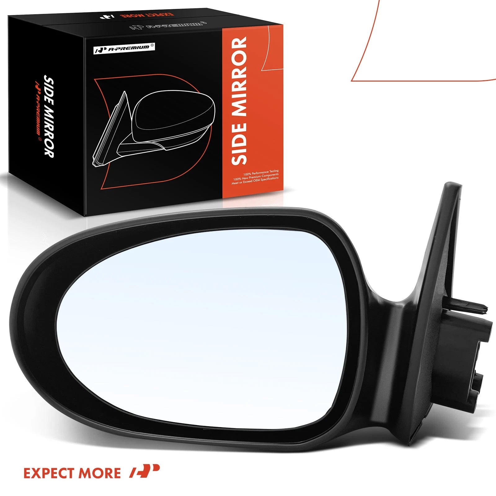 Driver Manual Mirror for Nissan Sentra 1995–1999, 200SX