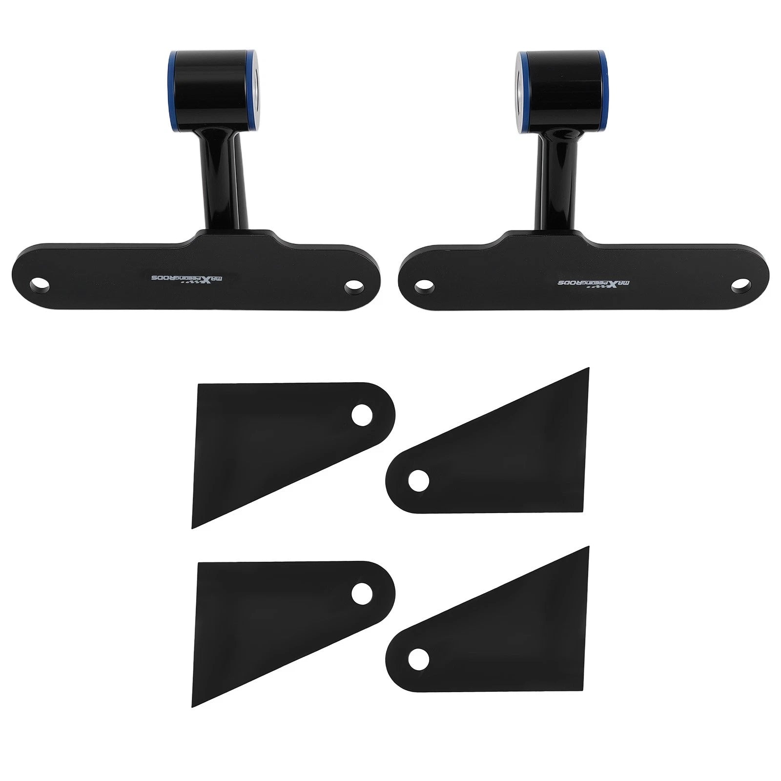 2X Engine Swap Weld-In Motor Mounts for Ford SBF Small Block (1962–1997)