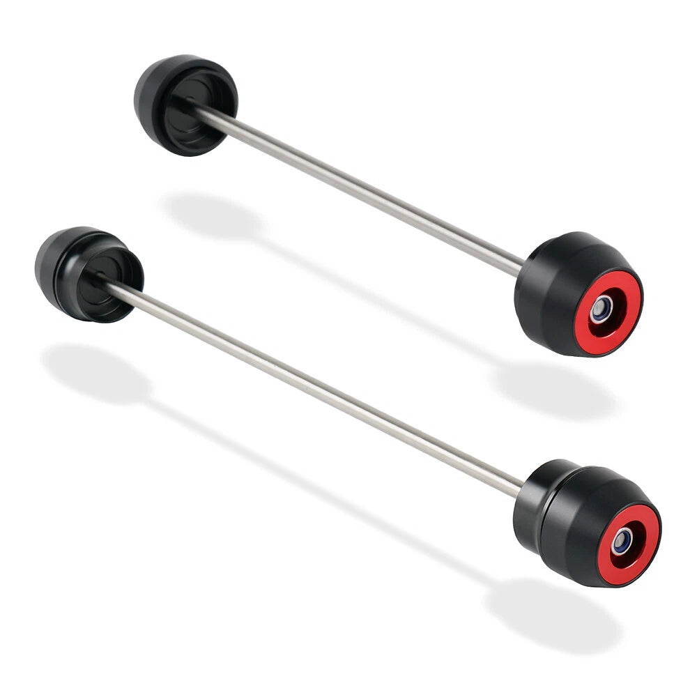 Front Rear Axle Sliders Crash Pads for Aprilia Shiver 900 (2018–2021)