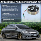 AC Compressor Clutch Kit for Honda Civic CR-V, Acura ILX RDX (2012–2016)