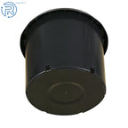 Set of 5 Black 20 Gallon Nursery Containers for Plants