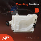 Windshield Washer Reservoir with Cap, Pump & Sensor for Chevy Trailblazer (2002-2009)