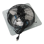12" Wall Mounted Exhaust Fan for Garage Shop Attic (High Speed)