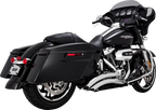 Vance & Hines Big Radius Chrome Exhaust for Harley Touring (2017–2025)