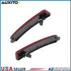Set of 2 Red Rear Bumper Reflectors for Saturn Outlook (2007–2010) & GMC Acadia