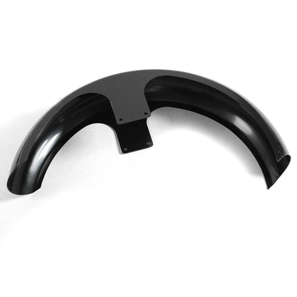 Gloss Black 26" Front Fender for Harley Custom Baggers Touring Electra Glide