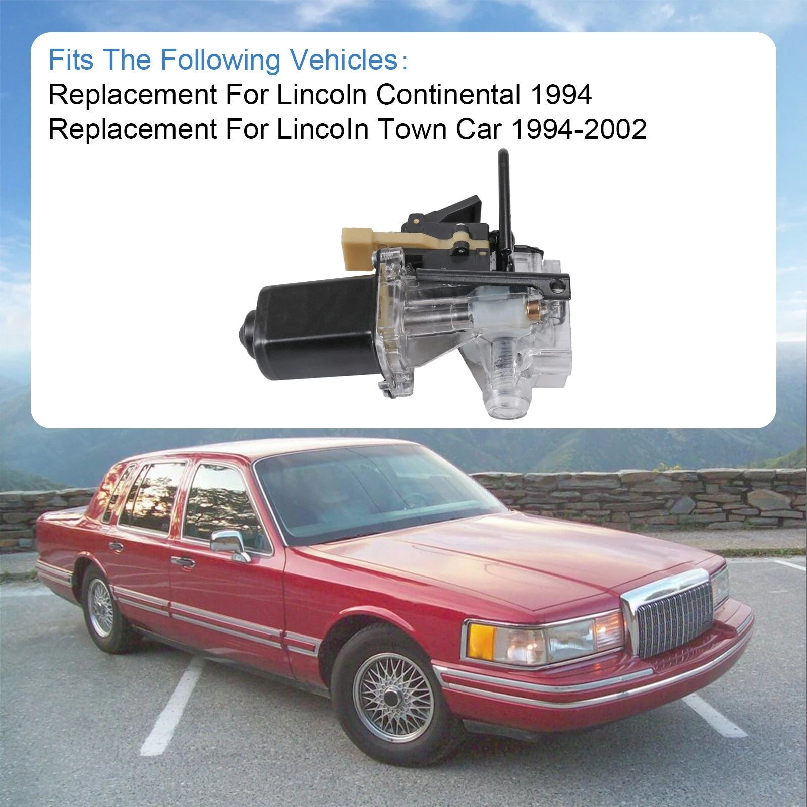 Rear Trunk Pull Down Motor for Lincoln Town Car (1994-2002)