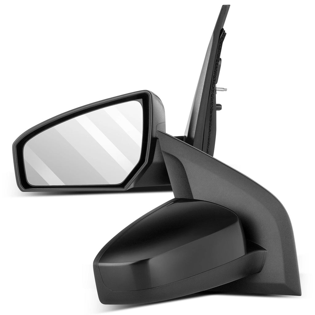 Power Black View Mirrors for Nissan Sentra (2007–2012) LH+RH Pair