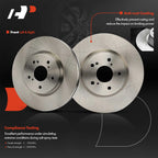 Front Disc Brake Rotors for Honda CR-V (2017–2023) Acura Integra