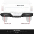 Rear Step Bumper Assembly for Toyota Pickup (1989–1995)