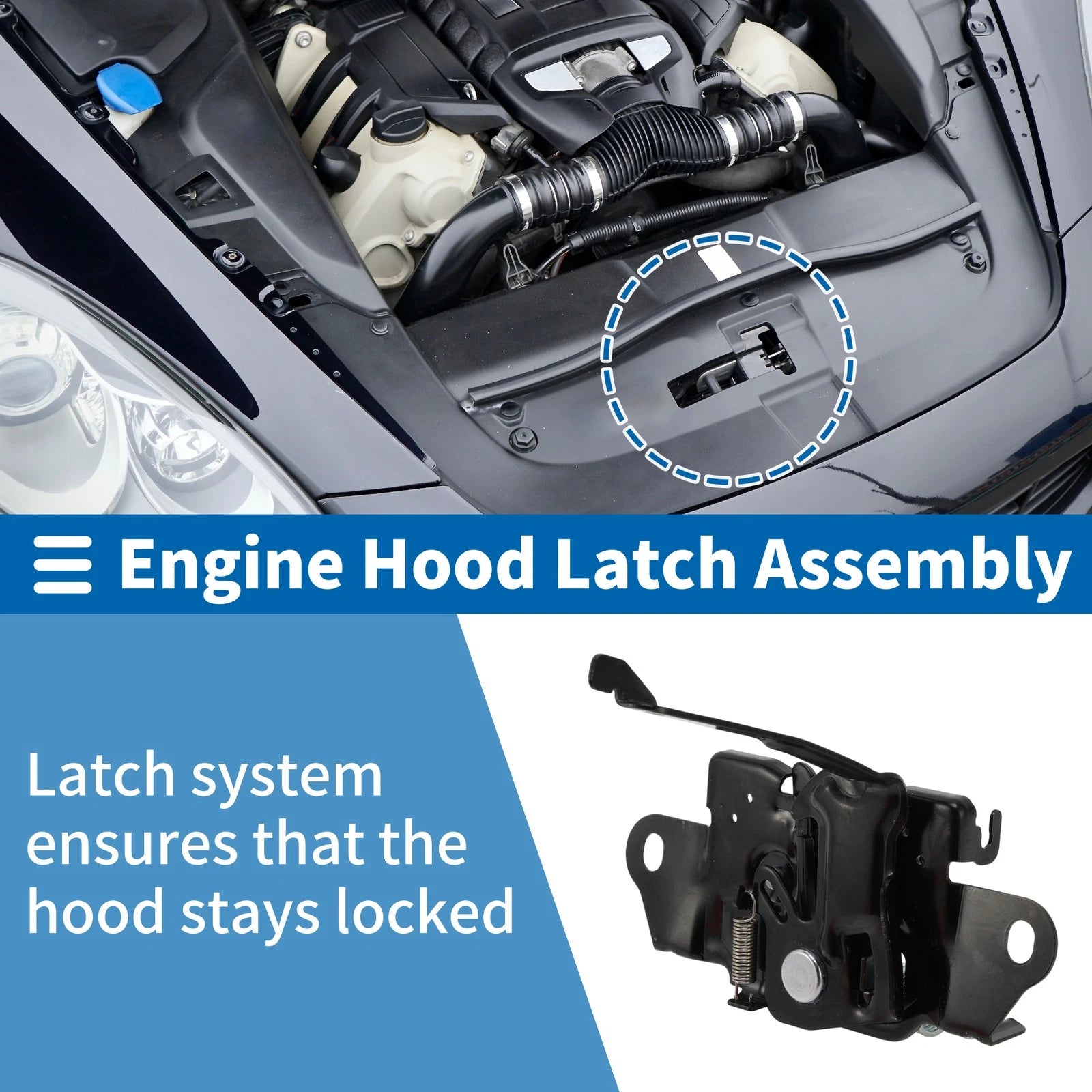 Hood Latch Assembly for Mazda CX-5 (2013–2016) No.KD3556620A