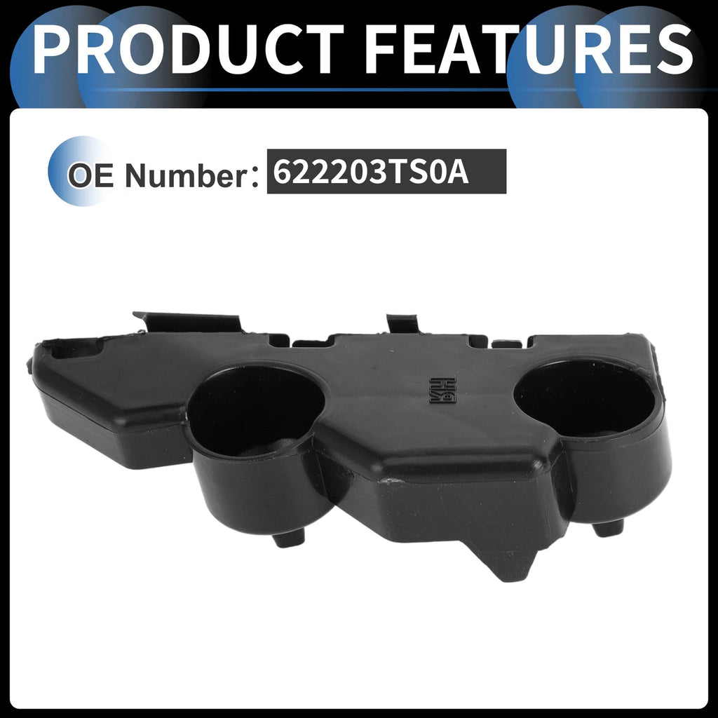 1 Pc Right Front Bumper Retainer Bracket No. 622203TS0A for Nissan Altima (2013–2015)