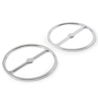 Speaker Trim Ring Cover Set for Harley Electra Glide, Tri Glide, Street Glide (2014–2023) Chrome